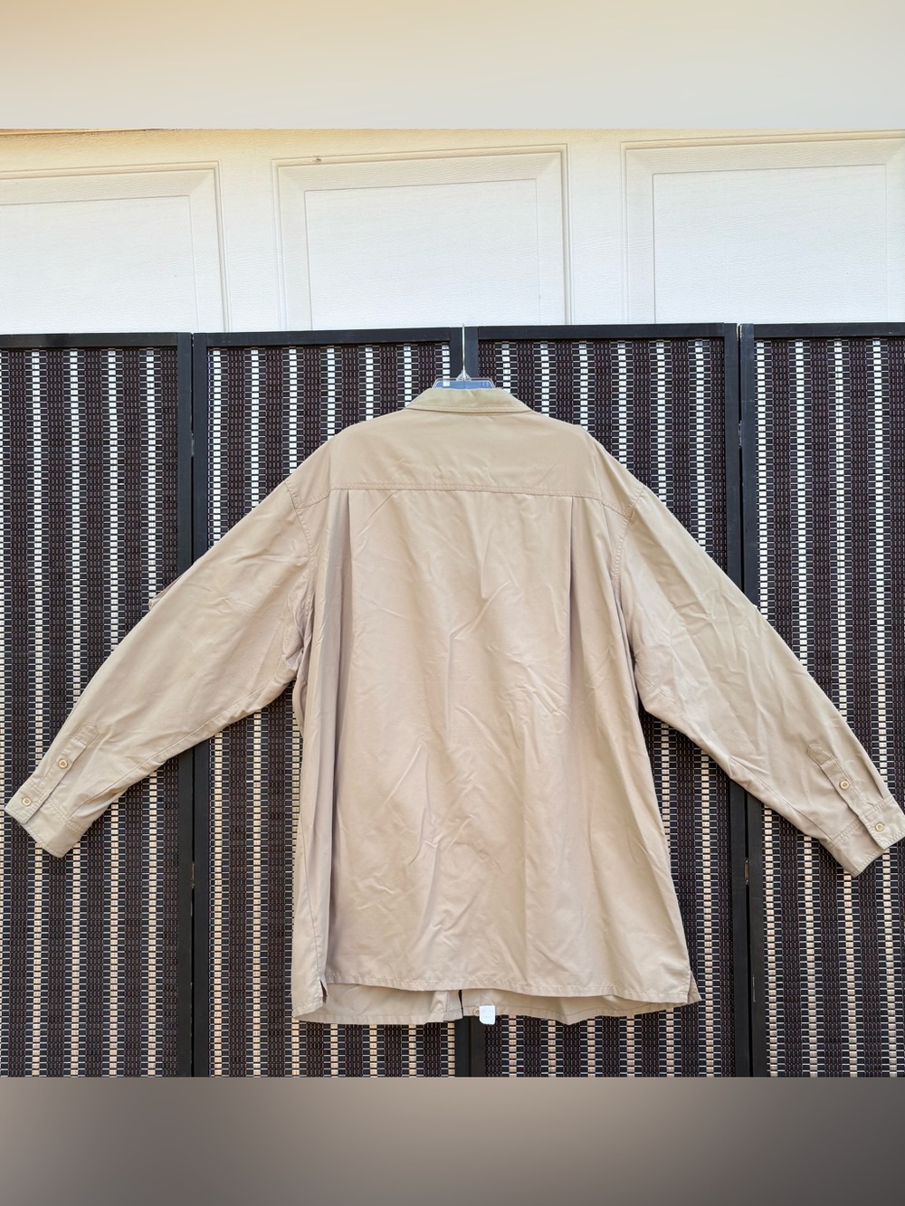 BOY SCOUT of AMERICA - ADULT XXX LARGE LONG SLEEVE UNIFORM SHIRT - Picture 10 of 10